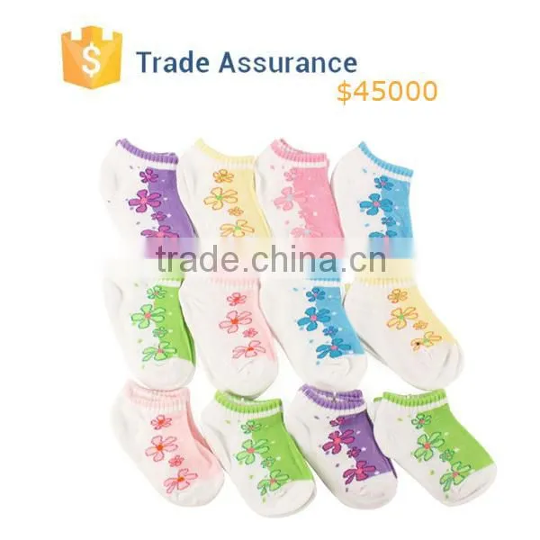 12 Pairs Cute Girls Casual Ankle Socks Kids Sport Socks Baby Toddler Ages 2-3 photo-3