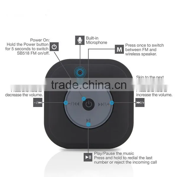 Portable Waterproof Bluetooth Wireless Speaker for Car photo-4