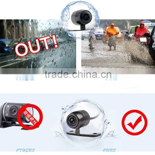 Hot Selling 4.3'' HD Dual Lens G-sensor Car Mirror DVR Camera Recorder Night Vision Rear View Christmas Gifts photo-4