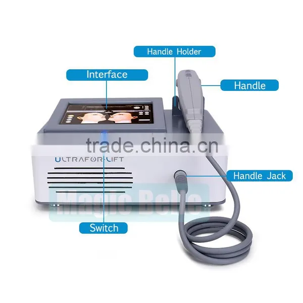 Nasolabial Folds Removal Best Choice Hifu Facial High Intensity Ultrasound Hifu Hifu Face Lift Machine With CE Skin Rejuvenation photo-2