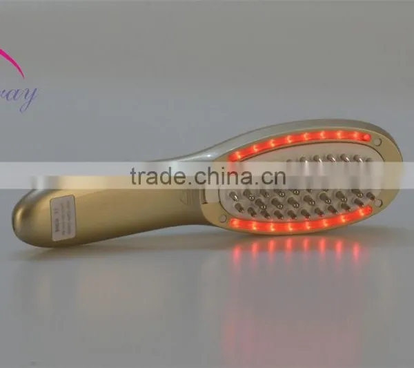 2016 New Model Christmas Gift Electric Vibrating Health and Care Head Massage Hair Growth Comb photo-3