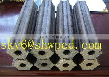 Professional Wood Briquette Machine Wood Sawdust Briquette Production Line2078