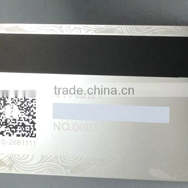CR80 Metal Magnetic Card With QR Code photo-2