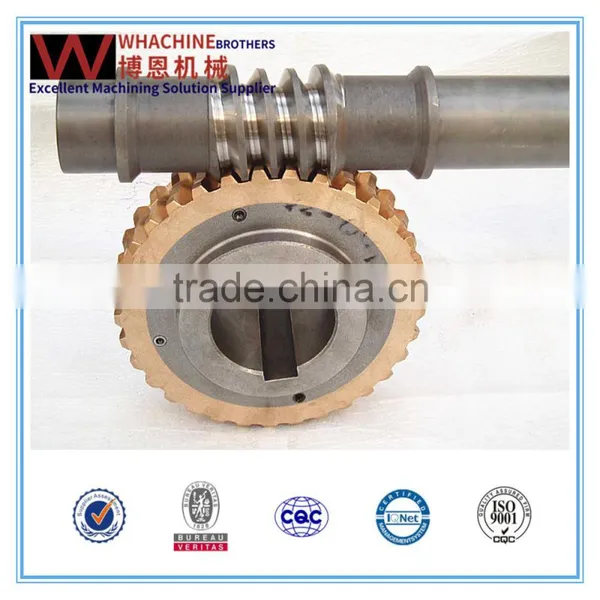 Professional Customized Worm Gear of Agriculture Parts Made By WhachineBrothers in China photo-4