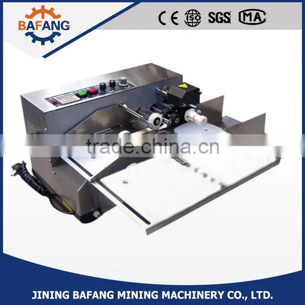High Speed Manual Automatic Date Coder And Ink Roll Wheel printing Machine