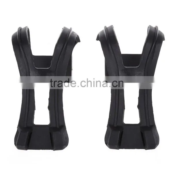 Bicycle Pedals Mountain Bike BMX Road Cycling Pedal Binding With 2 Belt Toe Straps Foot Clip Bicycle Parts Accessories photo-6