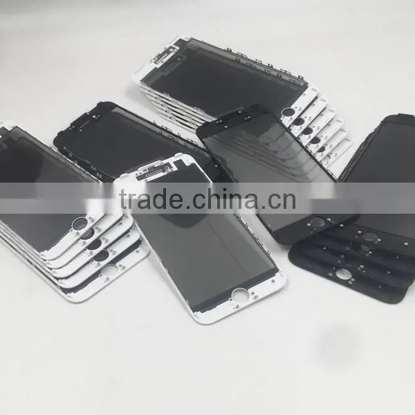 Front Glass Assembled Glass Lens Cold Glue Bezel Frame OCA Polarizer Film For IPhone 6 6s 7 Plus 5 LCD Repair Glass Replacment photo-3