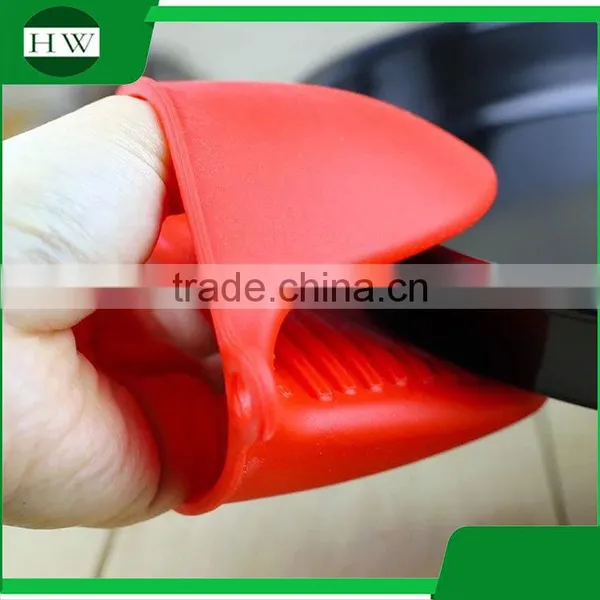 Kitchen Non-stick Silicone Bbq Baking Grill Heat Resistant Oven Finger Glove Gloves photo-2