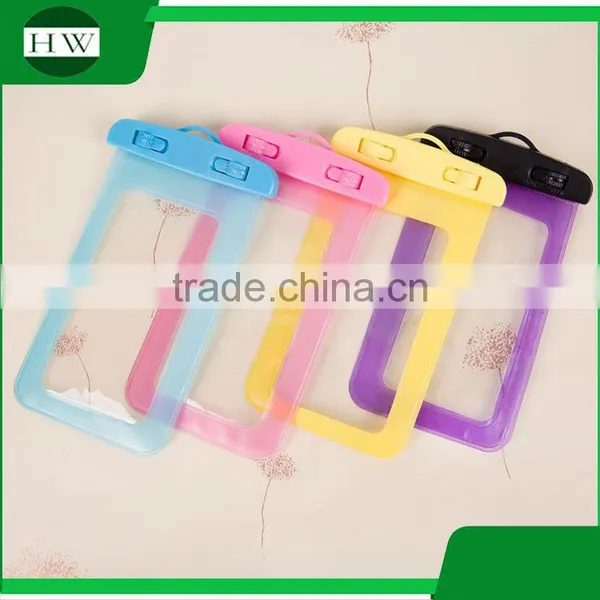 Custom Logo Printed Wholesale Outdoor Beach Bean Pvc Waterproof Gym Sport Cell Mobile Phone Dry Armband Case Arm Band Bag photo-5