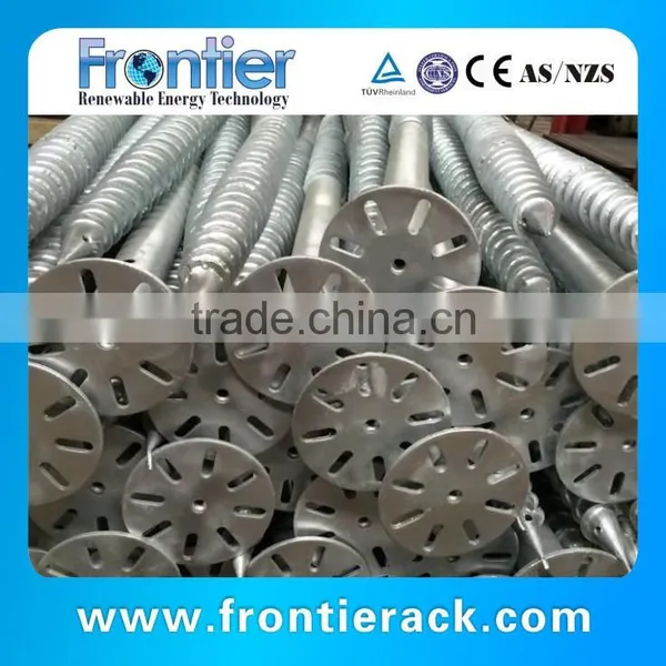 High Quality Hot Dipped Galvanized Ground Screw photo-2