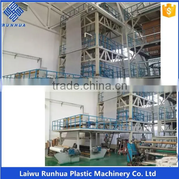 ABA Co-extrusion Plastic Film Extruder Machine photo-2
