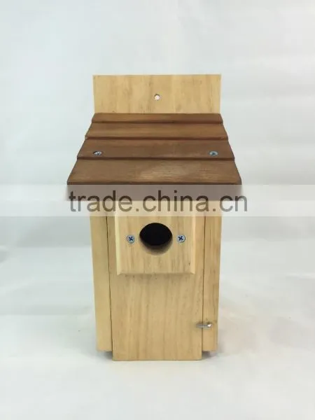FSC Small New Design Wood House Wooden Bird Cage photo-2
