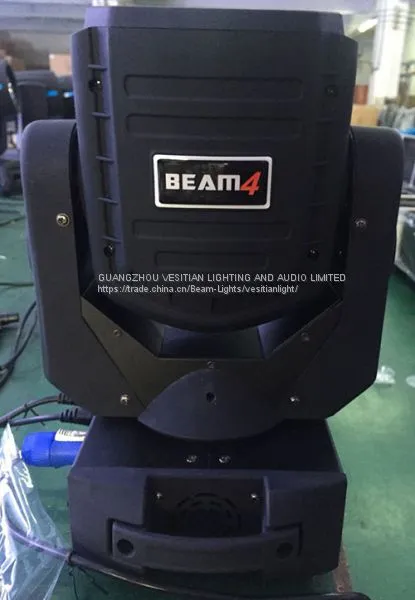 Beam4 Yellow Color Light dj Decoration 4pcs 25W Led Mini Beam Moving Head Light photo-5