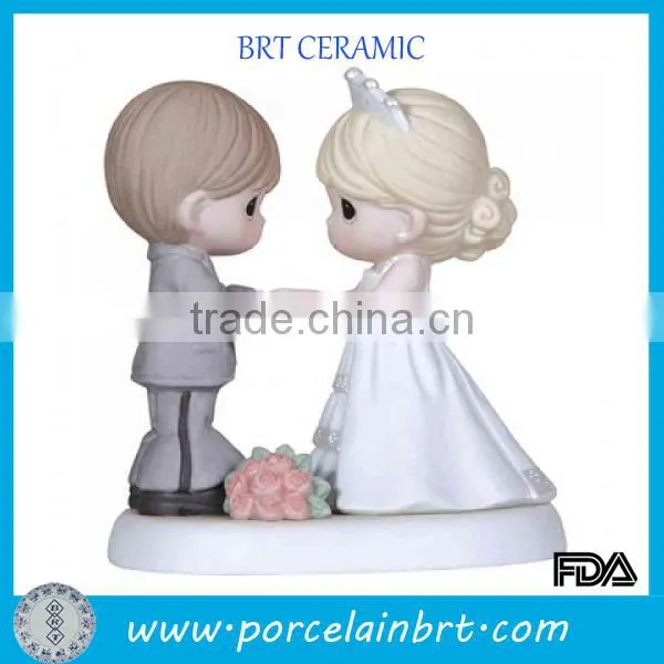 New Product Lovely Wedding Cake Topper Decoration Figurine