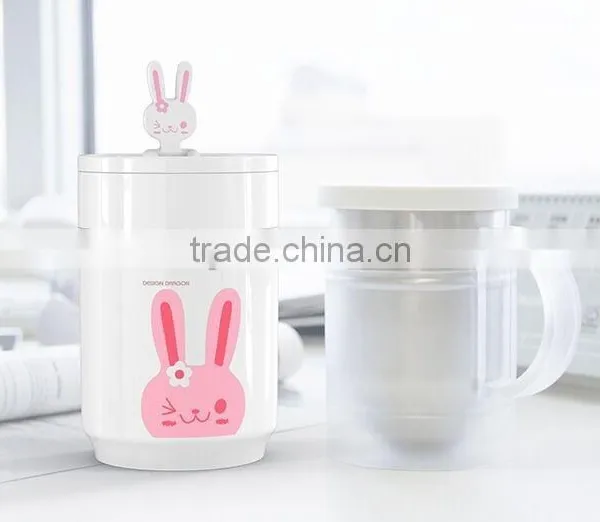 Lovely Air Humidifier Cup Shape Air Refresh Humidifier Cute Rabbit Cup Shape USB Mini Air Humidifier photo-4