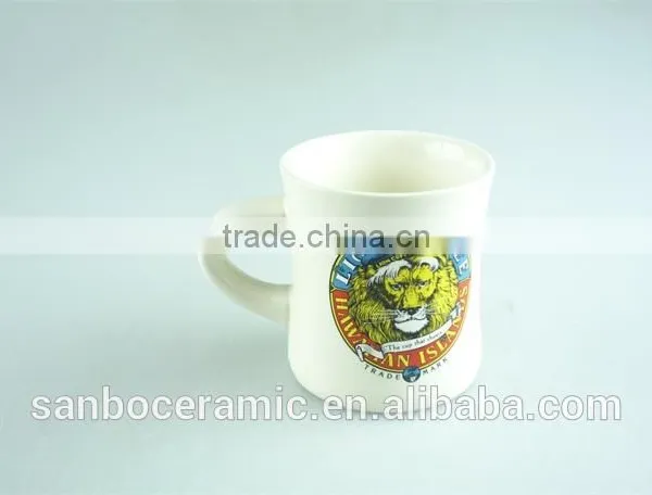 Ceramic Enamel Mug, Printed Enamel Mugs Stoneware Customized 12 Oz Promotion Mugs photo-3