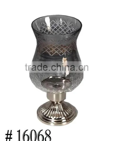 Table Decorative For Candle Light Dinner Hurricane Candle Holder photo-4