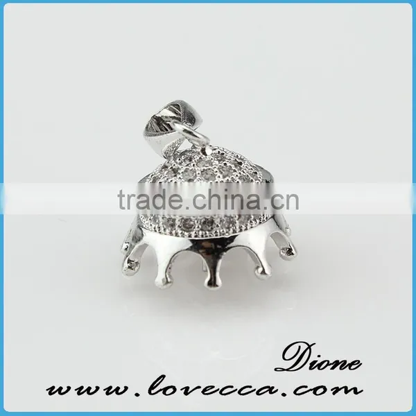 Hot Sale !!! New Wholesale Brass Mesh Round Metal Spacer Micropave Beads! photo-5
