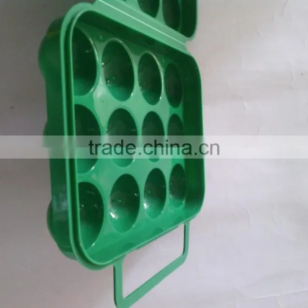 Portable Plastic Egg Holder Tray Holds up to 12 Eggs photo-5