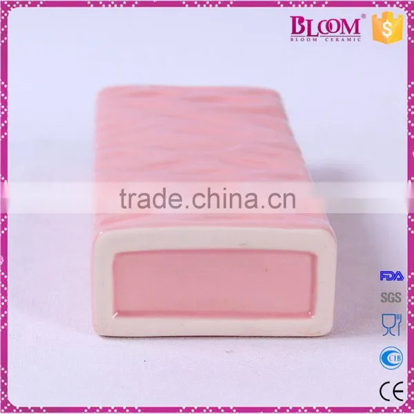 Glazed Ceramic Rectangle Hanging Aroma Humidifier photo-5