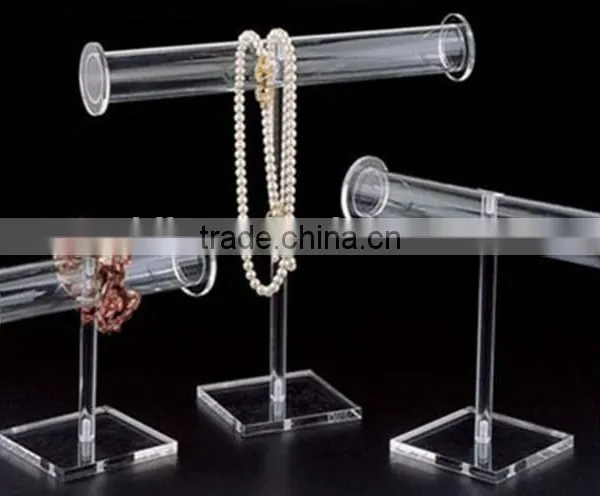 Clear Acrylic Jewelry Display Stands Shelf photo-2