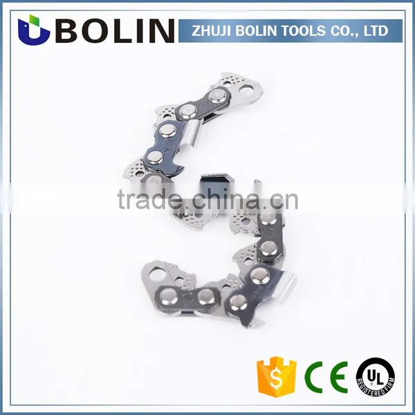Hot Sale 3/8" 0.058"(1.5mm) Full Chisel Saw Chain in Black Color in Good Quality photo-2