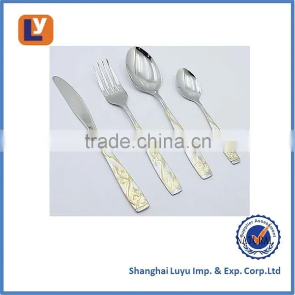 Stainless Steel Cutlery Set Spoon Fork Knife photo-5