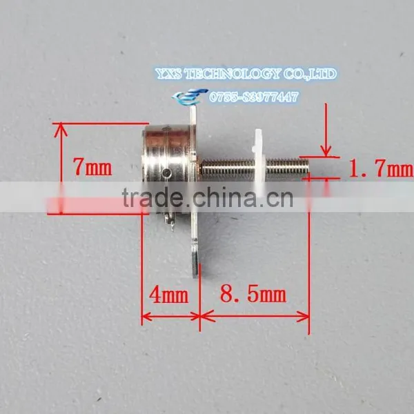 New Japan Electric 4 Line 7 mm 2 Phase Micro Screw With the Slider Step Motor photo-2