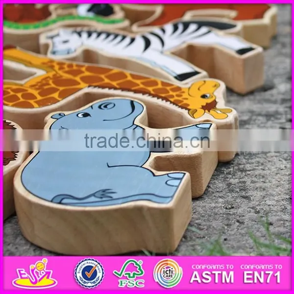 Custom Educational Wooden Animal Toys for Kids W13A111-S photo-6