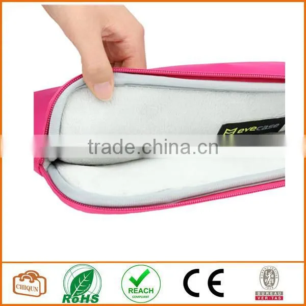 13.3 Inch Ultrabooks/ Laptop / NetBook/ Super Protection Sleeve Shoulder Bag / Multi-functional Briefcase Carrying Case Hot Pink photo-4