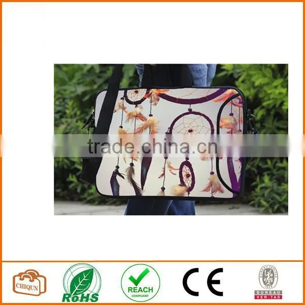 13-Inch Colorful Dream Catcher Design Waterproof Neoprene Laptop Sleeve Case Bag Handbag photo-3