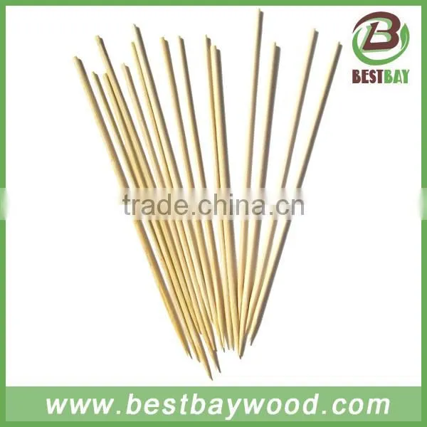 Food Grade Round Barbeque Bamboo Skewers /sticks photo-6