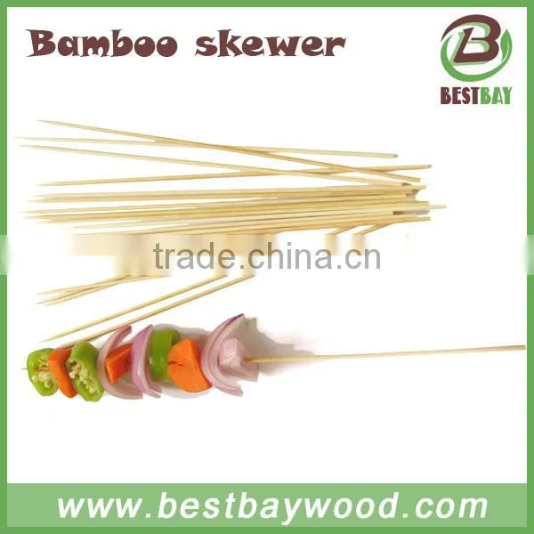 Disposable and Factory Direct Making Paddle BBQ Bamboo Skewer photo-2