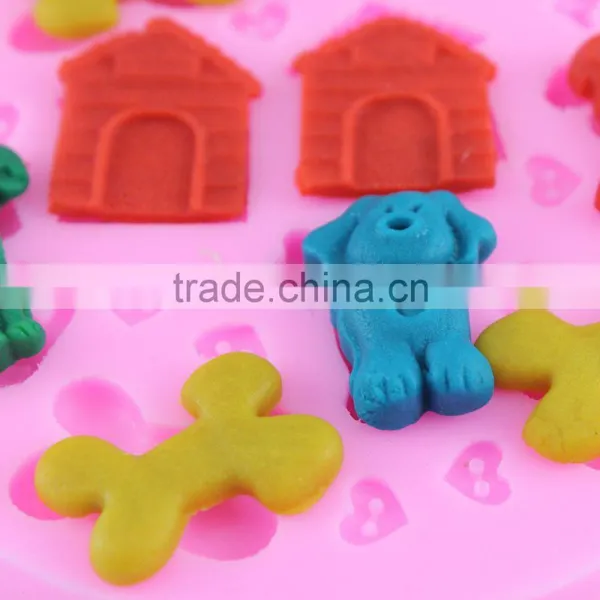 Silicone Cake Mold Chocolate Mold DIY Baking Tools Baking Mold - Pet Dog 1688 Agent photo-3