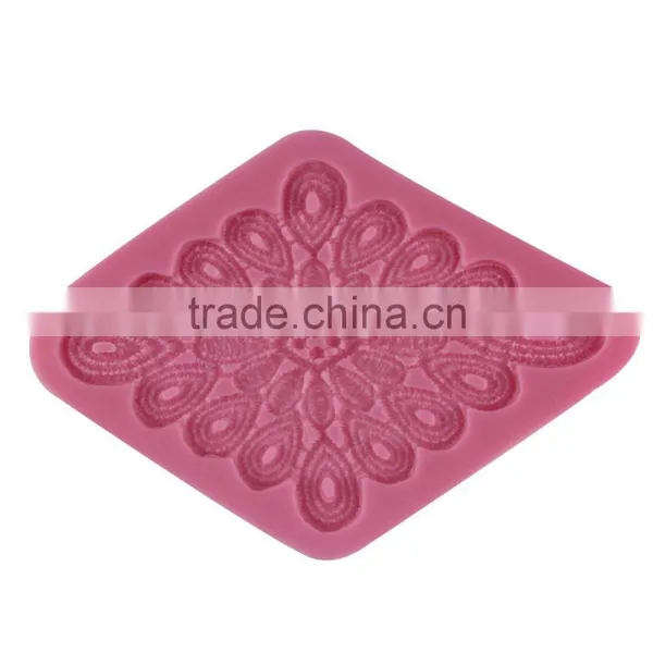 Lace Pattern Silicone Cake Mould Cake Mould DIY Chocolate Silicon Mould Cake Decorating Tool 1688 Agent