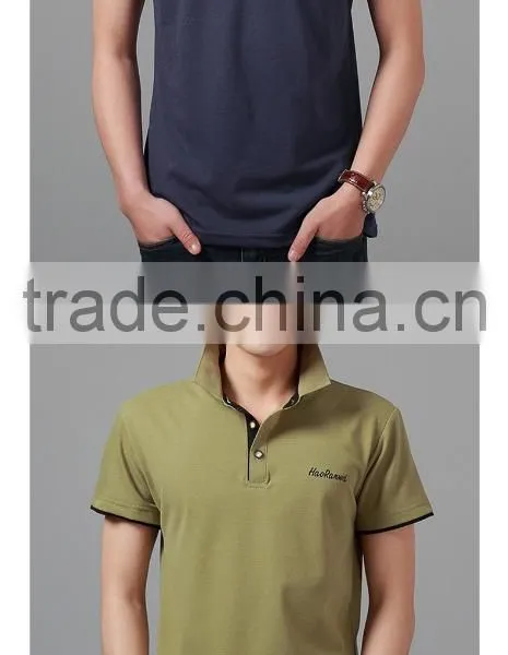 180g, 200g Custom Polo Shirt, Promotion Mens T-shirt, Customized Promo T-shirt photo-5