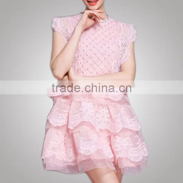 Best Selling Latest Design Perfect Cut Stone Work In Dress Factory photo-4