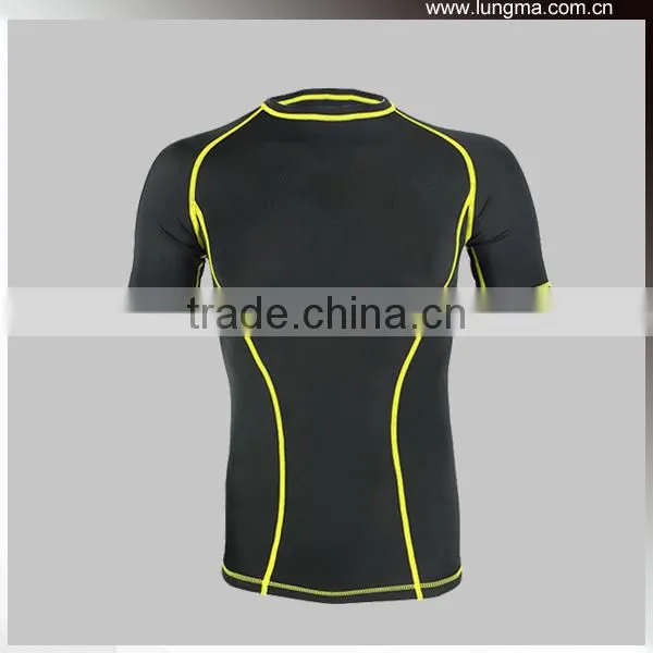 Blank MMA Surf Cycling Couple Rash Guard Compression Underwear Apparel Supplier photo-2