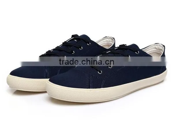 Mens Canvas Upper Rubber Sole Shoe Brand Name Overstock photo-5