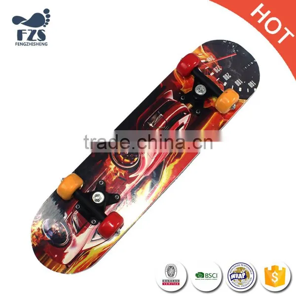 HSJ253 Factory Direct Sales Longboard Maple Skateboard for Skateboard Games photo-4