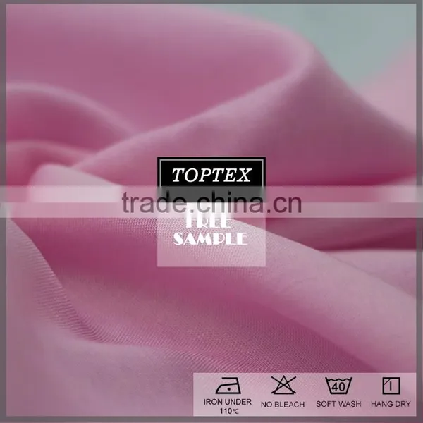 Linen 15% Viscose 85% Blended Dyed Fabric photo-2