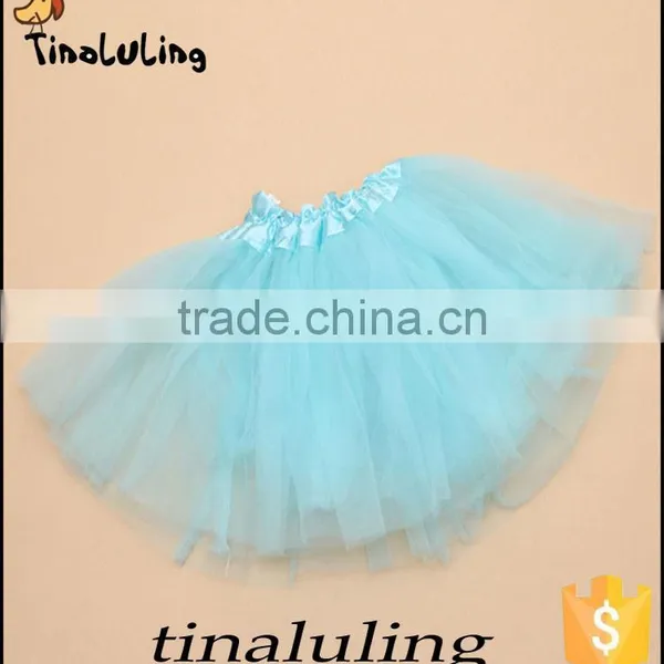 Brand New Girls Lilac Skirts Children Dance Wear Tutus Kids Pettiskirts Tulle Fabric Fancy Tutus photo-6