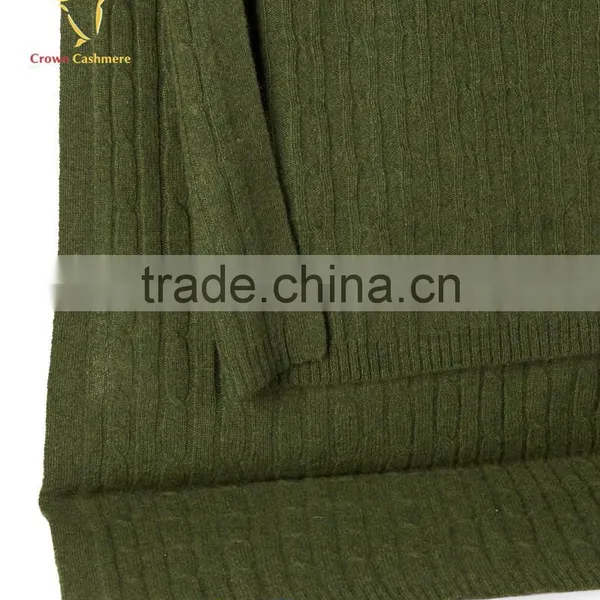 Cable Knit Baby Blanket Wholesale,Merino Wool Baby Blanket Cable Design photo-2