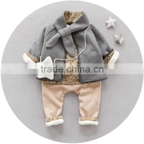 New Chidren Kids Clothing Set Autumn Winter Coat Cotton Kids Clothes photo-4