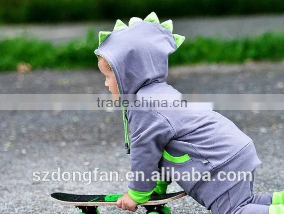 Little Boys Unicorn Hoodie Children Sport Play Dragon Hoodies Dinosaur Costume Clothing photo-2