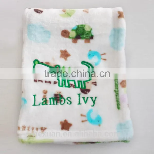 Cheap and Good Quality Super Thick Coral Fleece Blanket / Quilt Soft Warm Cotton Fabric Baby photo-2