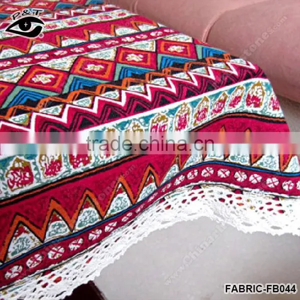 145CM Printed Patterns Linen Fabric Wholesale Fabric photo-2