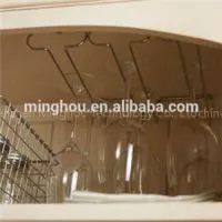 Stainless Steel Triple Row Wall Hanging Wine Glass Rack MH-GR-15027