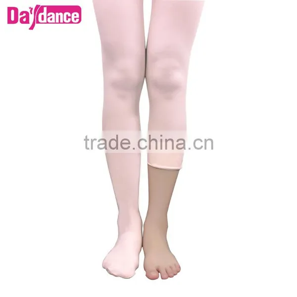 Factory In-stock Convertible Dance Tights Training Ballet Tights With Hole photo-3
