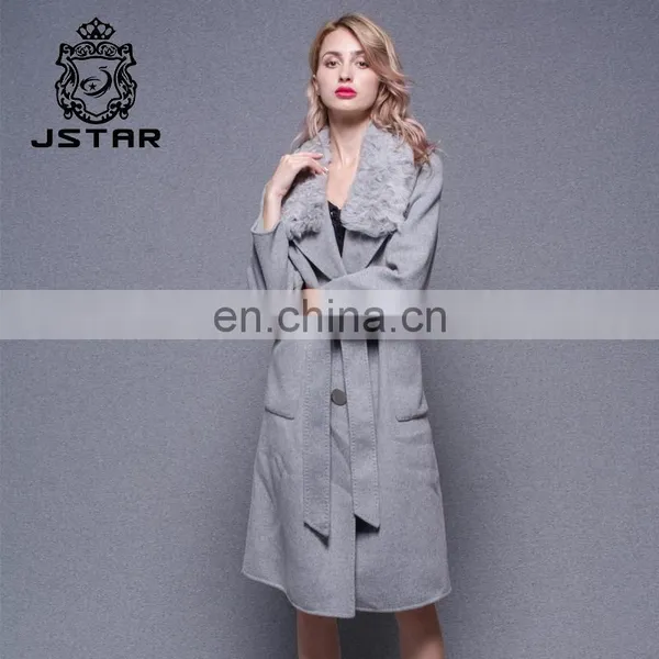 High-end New Winter Long Sleeve Double-sided Cashmere Coat Wool Coat Coat photo-5